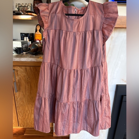 Blu Pepper Ruffled Sleeveless Dress - Picture 2 of 3